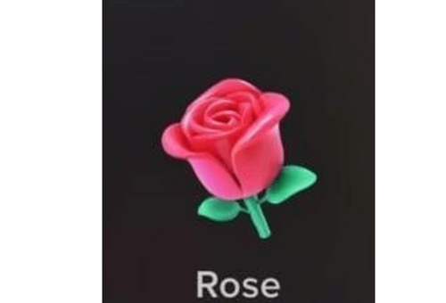 how much is a rose on tiktok